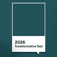 Transformative Teal é só uma cor? Não! É uma mensagem!